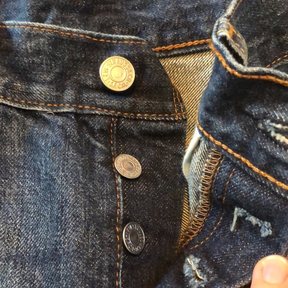 Levi’s 501 Denim Shorts - Never Worn - Picture 4 of 4